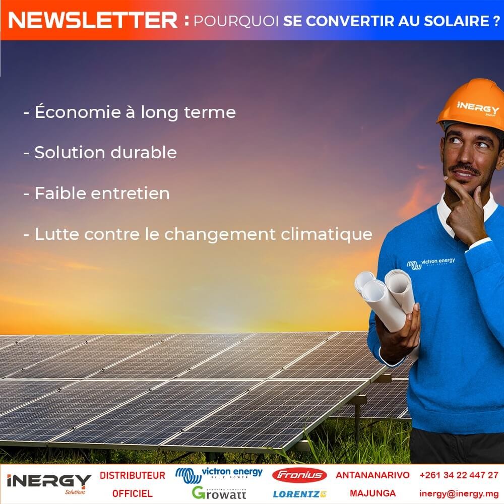 POURQUOI SE CONVERTIR AU SOLAIRE ?