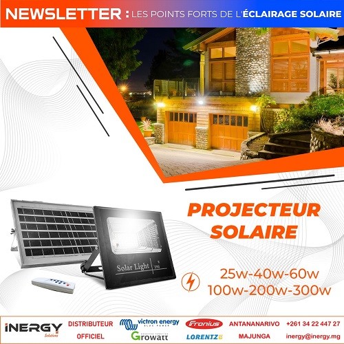 LES POINTS FORTS DE L'ÉCLAIRAGE SOLAIRE