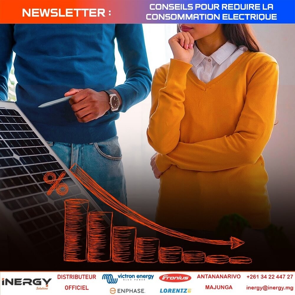 CONSEILS POUR RÉDUIRE LA CONSOMMATION ÉLECTRIQUE