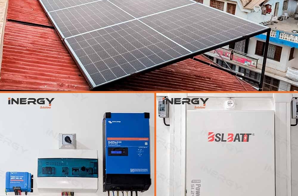 Kit solaire 3kVA avec monitoring intégré VICTRON ENERGY et BSL BATT