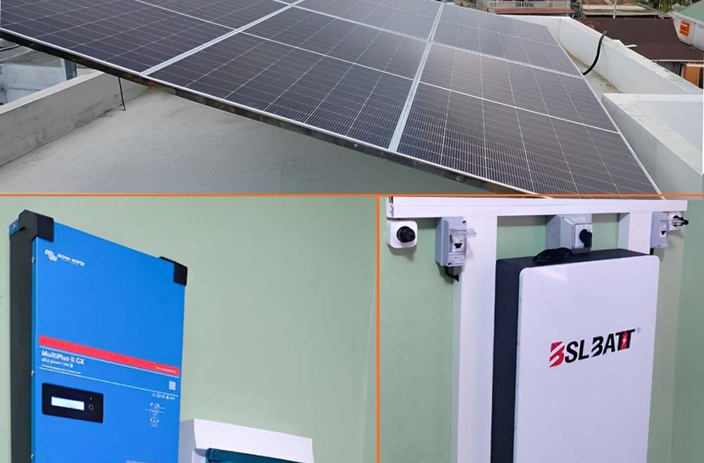 Kit Solaire 5kVA avec monitoring intégré VICTRON ENERGY et BSL BATT