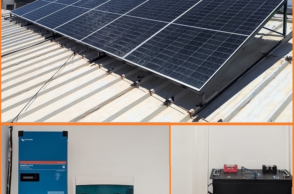 Kit solaire 5kVA avec monitoring intégré VICTRON ENERGY et TITAN